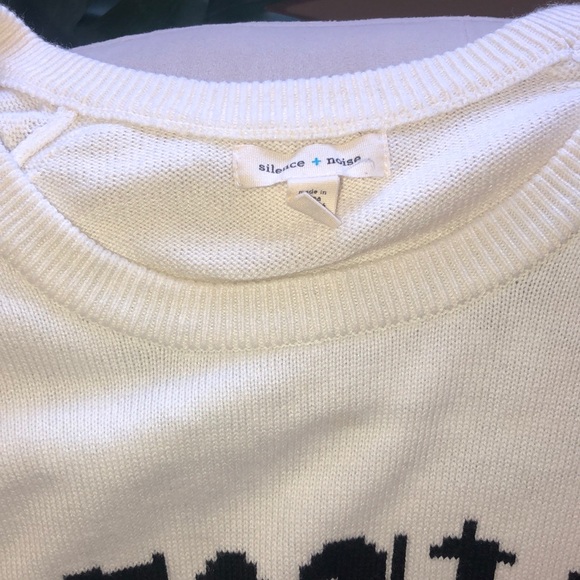 Silence + Noise Thug Life Sweater - Picture 2 of 6